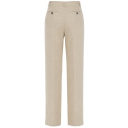 PANTALONE SARTORIALE IN LINO