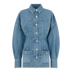 DENIM MINI DRESS