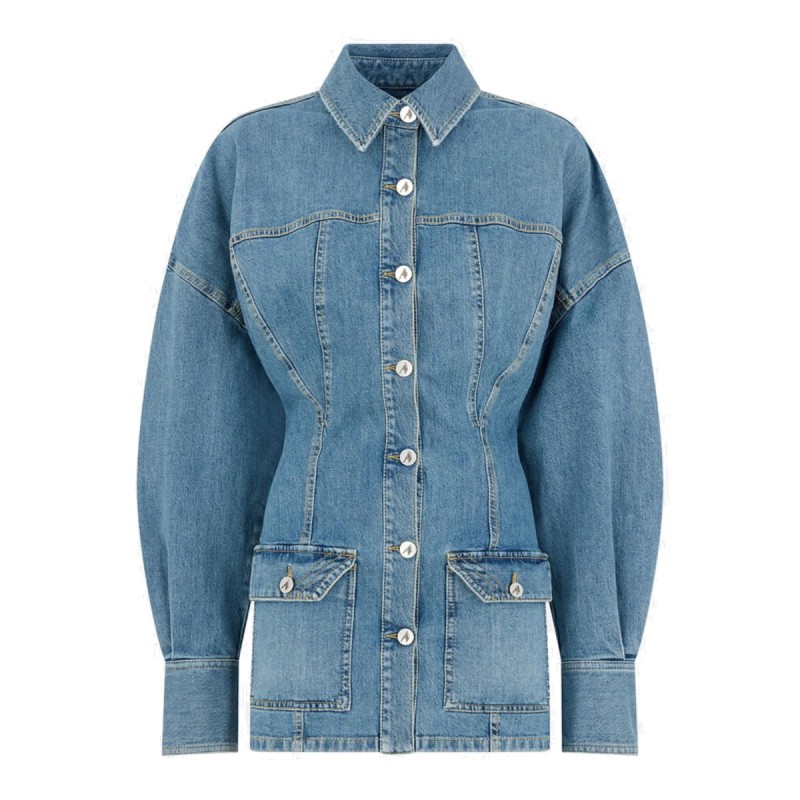 DENIM MINI DRESS