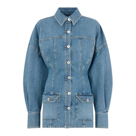 DENIM MINI DRESS