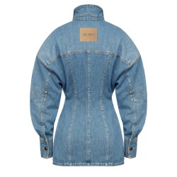 DENIM MINI DRESS