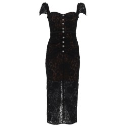 LACE MIDI DRESS