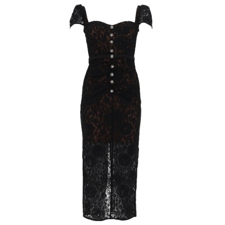 LACE MIDI DRESS