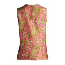PAISLEY FOLIAGE PATTERN TOP