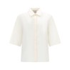 SILK CROPPED SHIRT