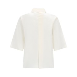 SILK CROPPED SHIRT