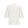 SILK CROPPED SHIRT