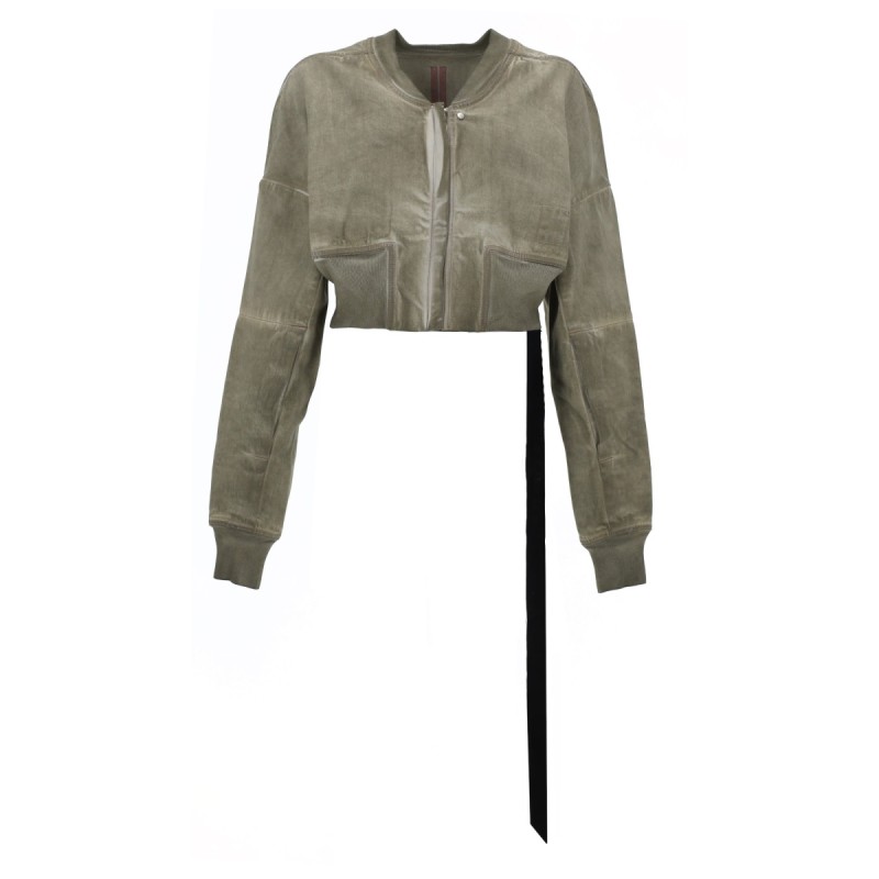 DENIM "FLIGHT" BOMBER JACKET