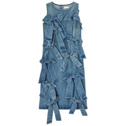 COTTON DENIM DRESS