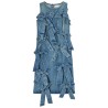 COTTON DENIM DRESS