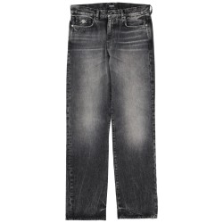 JEANS WITH "MEDUSA" DETAIL