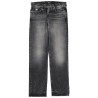JEANS WITH "MEDUSA" DETAIL