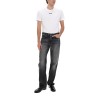 JEANS WITH "MEDUSA" DETAIL
