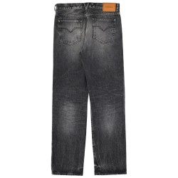 JEANS WITH "MEDUSA" DETAIL