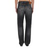 JEANS WITH "MEDUSA" DETAIL