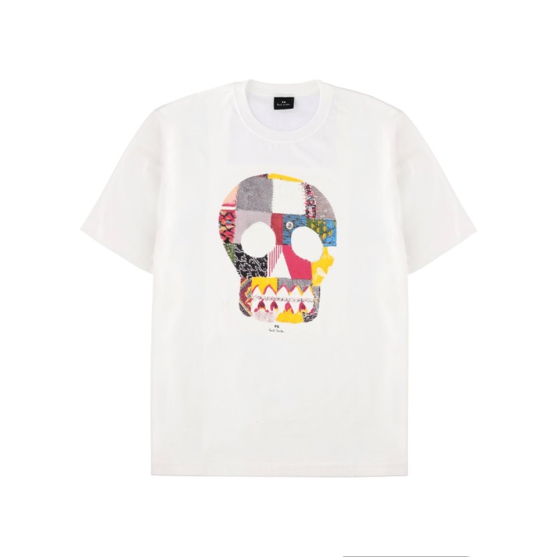 "FABRIC SKULL" T-SHIRT