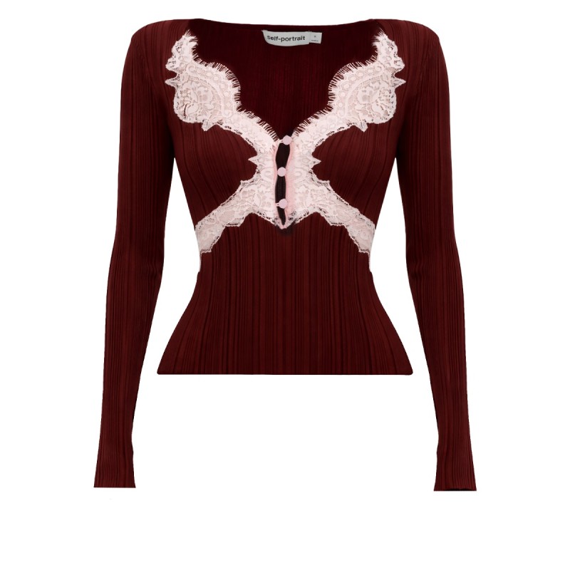 TOP WITH LACE DETAILS