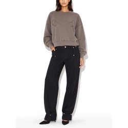 SWEATSHIRT WITH EMBROIDERY