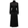LONG DRESS WITH HIGH NECK