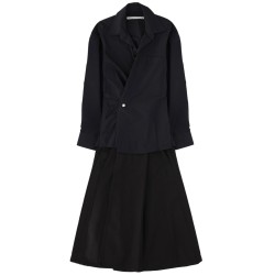 LONG WRAP DRESS