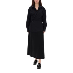 LONG WRAP DRESS