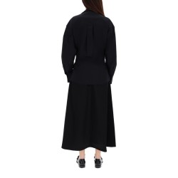 LONG WRAP DRESS