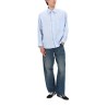 CAMICIA IN COTONE "CRINCKLE"