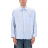 CAMICIA IN COTONE "CRINCKLE"