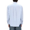 CAMICIA IN COTONE "CRINCKLE"
