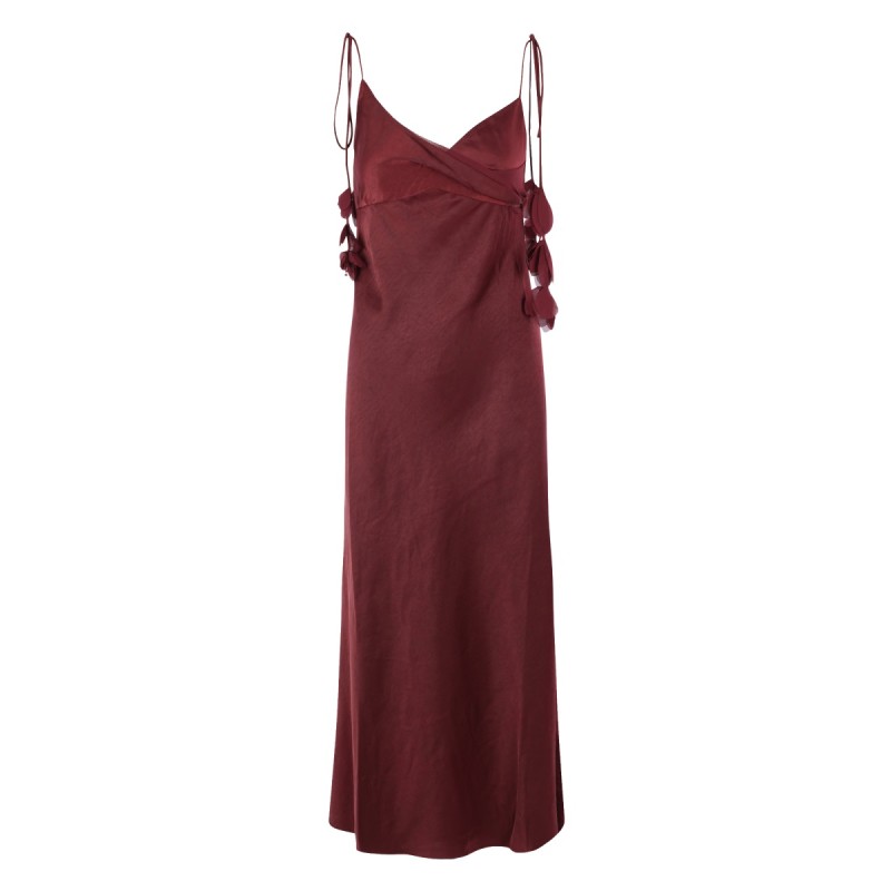 LONG DRESS WITH FLORAL PATTERN