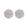 "CRYSTAL FLOWER" EARRINGS