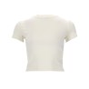 T-SHIRT CON LOGO GLITTERATO