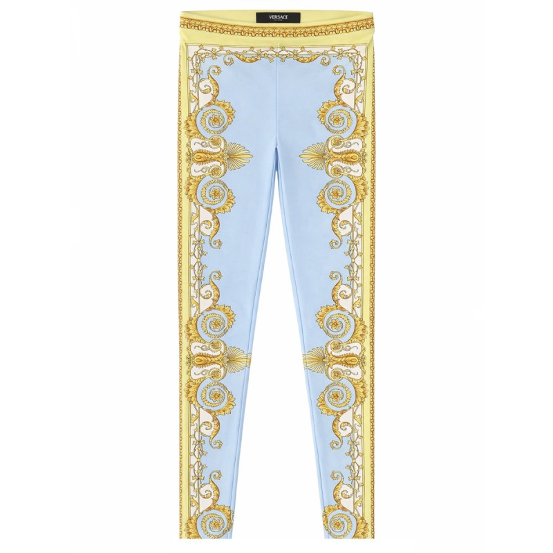 LEGGINGS WITH "BAROQUE" PRINT
