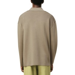 WOOL BLEND POLO SHIRT