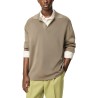 WOOL BLEND POLO SHIRT