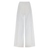 PANTALONE TRAFORATO CON RICAMO SANGALLO