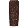MIDI SKIRT WITH SEQUINS