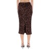 MIDI SKIRT WITH SEQUINS