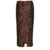 MIDI SKIRT WITH SEQUINS