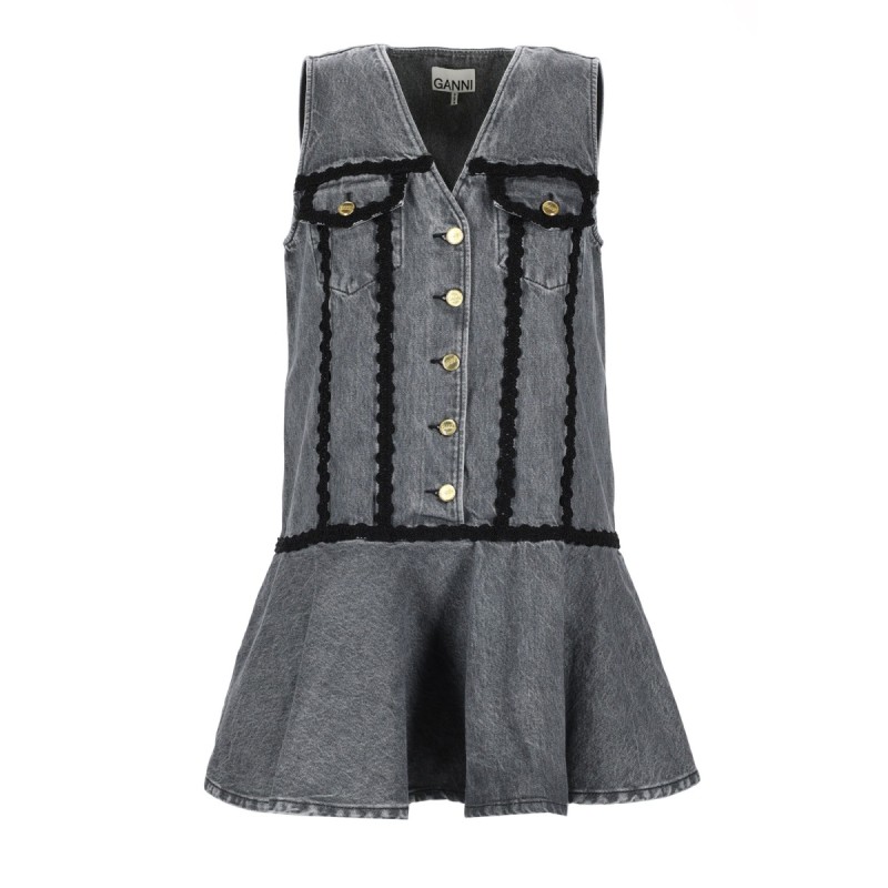 COTTON MINI DRESS