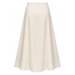 SATIN SKIRT.