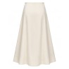 SATIN SKIRT.