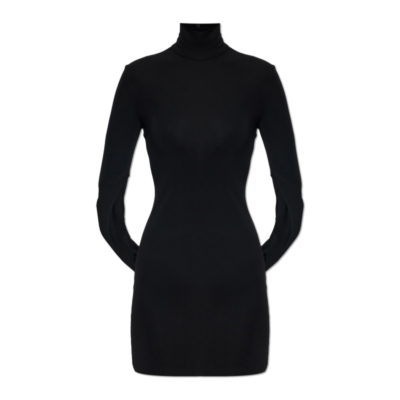 MINI DRAPED DRESS