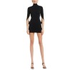 MINI DRAPED DRESS
