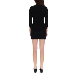 MINI DRAPED DRESS