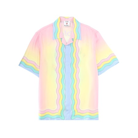 "FLAMING TENNIS BALL" SHIRT