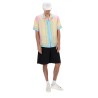 "FLAMING TENNIS BALL" SHIRT