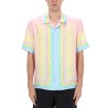 "FLAMING TENNIS BALL" SHIRT