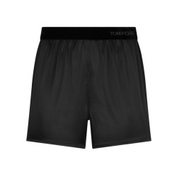 SILK PAJAMA SHORTS