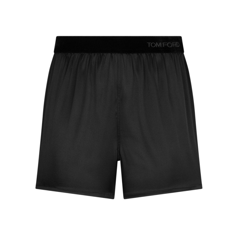 SILK PAJAMA SHORTS